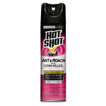 Hot Shot Ant & Roach Plus Germ Killer, Fresh Floral Scent Aerosol, 21.8-Ounce